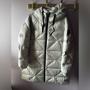 NWT Two by Vince Camuto Silver Down Blend Jacket Size XXL